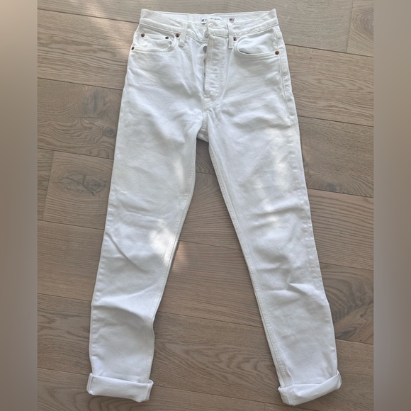 RE/DONE white jeans - Picture 1 of 9